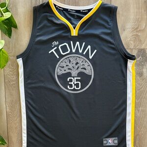 Durant #35 / Golden State Warriors Jersey / The Town / Youth X-Large
